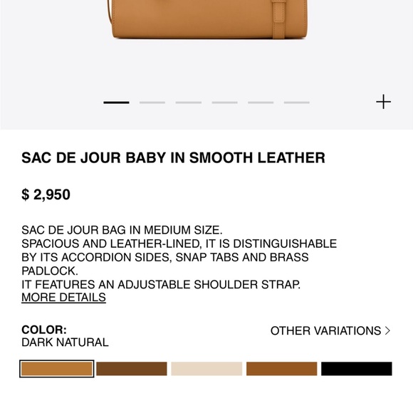 ❌SOLD❌ AUTHENTIC Saint Laurent Sac Du Jour BABY - Picture 11 of 13